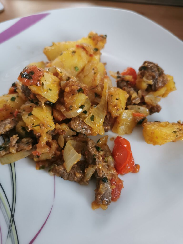 Rindfleischpfanne mit Gemüse – Stefanie Reichel